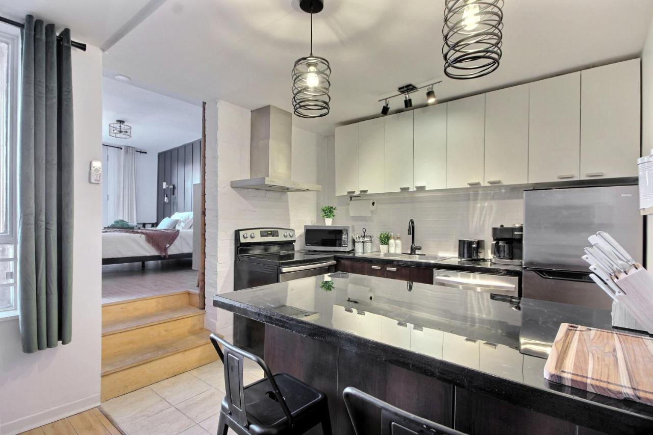 Lit King - 1Ch Bien Situe Pour Decouvrir Quebec Quebeque Exterior foto